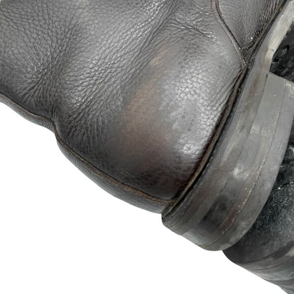 Morjas The Jumper Boot Men’s US 12.5 UK 12 Brown Grain Leather Sold Out $400 USD - Picture 10 of 16
